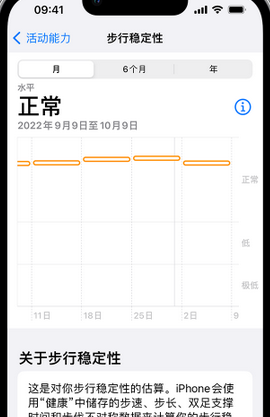 上杭iPhone手机维修如何在iPhone开启'步行稳定性通知'