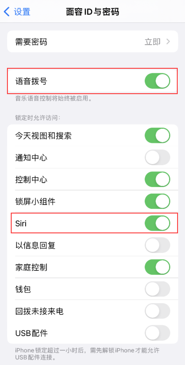 上杭苹果维修网点分享不解锁 iPhone 的情况下通过 Siri 拨打电话的方法 