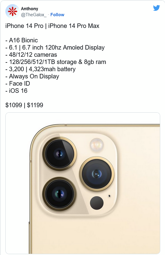 上杭苹果14维修分享iPhone 14全系涨价 