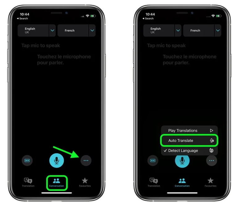 上杭苹果手机维修分享iOS 15 “翻译” App 新改进 
